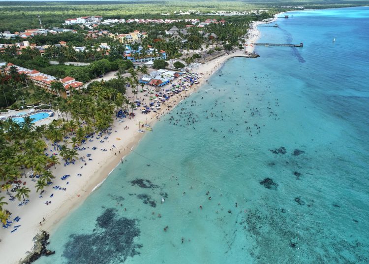 Vista de complejo hotelero en Bayahíbe, al este de República Dominicana. - Fuente externa.