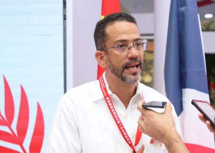El subdirector general del Centro de Exportación e Inversión de la República Dominicana (ProDominicana), Vladimir Pimentel.