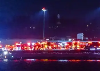 American Airlines añadió que hay una línea telefónica gratuita para que los familiares de los pasajeros del vuelo se pongan en contacto con la compañía. 
