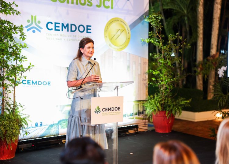 Raquel Peña, vicepresidente de República Dominicana. - Fuente externa.
