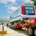 Vagón del Metro de Santo Domingo. - Fuente externa.