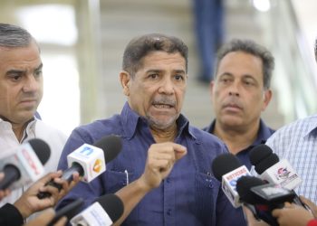 Limber Cruz, ministro de Agricultura, en declaraciones ante la prensa. - Fuente externa.