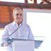 Luis Abinader, presidente de República Dominicana, en la inauguración de puerto Cabo Rojo.