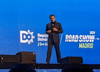 David Collado, ministro de Turismo en Fitur 2024. - Fuente externa.