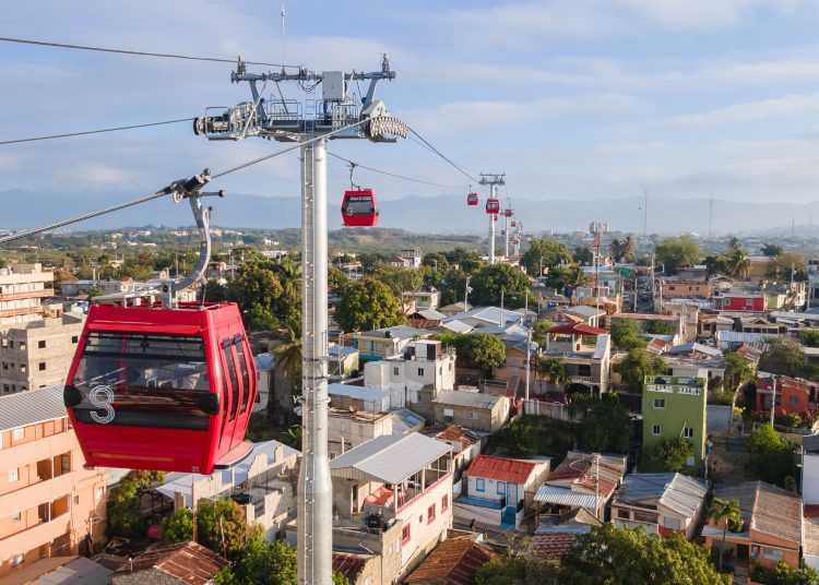 Teleférico de Santiago. - Fuente externa.