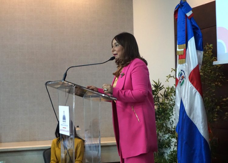 Mayra Jiménez, ministra de la Mujer. - Fuente externa.