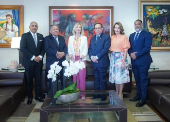 La reunión se desarrolló en la sede del BCRD. - Fuente externa.