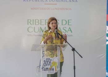 Raquel Peña, vicepresidente de República Dominicana. - Fuente externa.