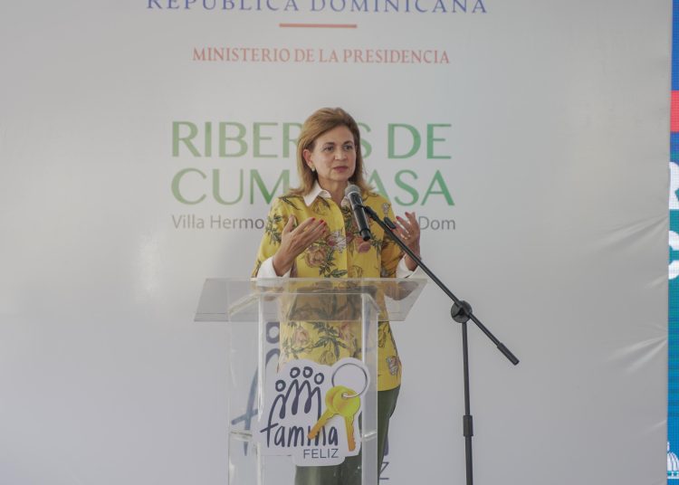 Raquel Peña, vicepresidente de República Dominicana. - Fuente externa.