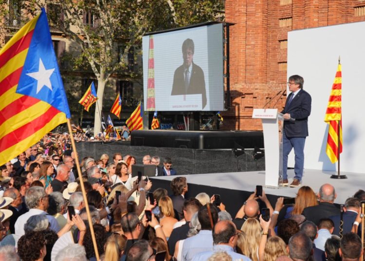 Carles Puigdemont. - Fotografía: Josep Balcells, Consejo de la República.