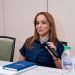 Aguie Lendor, vicepresidente ejecutiva de Asonahores, quien llamó al diálogo al Gobierno dominicano. - Fuente externa.