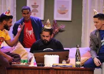 Puesta en escena de “Donde mueren las palabras” en la secundaria Babeque. - Fuente externa.