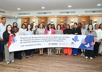 La capacitación, fue encabezada por Addys Then, viceministra Técnica de Planificación y Desarrollo, quien agradeció a la Fundación de Mujeres y Familia y al Gobierno de Seúl.- Fuente externa.