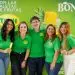 Desde la izquierda, Laura Lee Monción, Adriana Gutiérrez Ramírez, Jaime Alberto Rendon Ospina, Carmen Páez y Laura Pérez Joubert.- Fuente externa.
