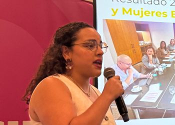 El estudio fue presentado por Stephany Encarnación, política y analista social de Cipaf.