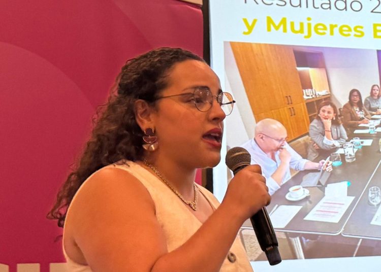 El estudio fue presentado por Stephany Encarnación, política y analista social de Cipaf.