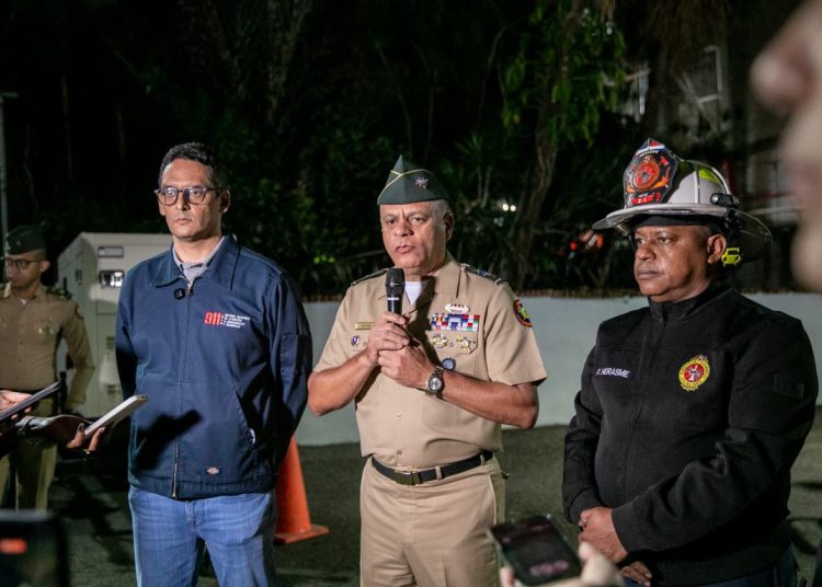 El incendio se registró a las 2:18 de la madrugada del martes.