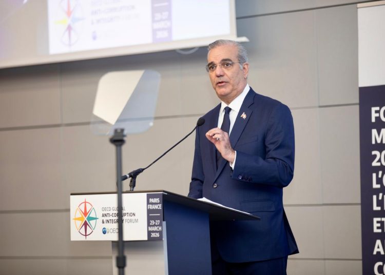 De acuerdo con su agenda, Abinader hablará en una sesión especial del consejo de gobierno del Centro de Desarrollo de la OCDE.
