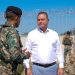 El ministro Francisco Oliverio Espaillat recorrió zonas fronterizas junto a técnicos de Agricultura.