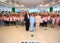Carmen Alicia Quijano de Aguilera, presidenta del Voluntariado Banreservas, destacó que “sembrar valores en nuestros niños es sembrar un mejor futuro".