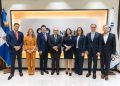 Marranzini estuvo acompañado de Rafael Izquierdo, Paola Ranieri, ⁠Julio Virgilio Brache, ⁠Lina García, ⁠César R. Dargan y Carlos José Martí.