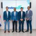 En la reunión de traspaso participaron los gerentes generales de las empresas distribuidoras: José Luis Actis, de Edesur; Emilio Contreras, de Edeeste y Gustavo Martínez, de Edenorte.