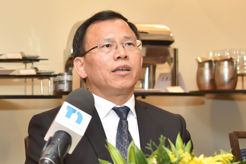 xianchun chen, director de la oficina de turismo de la provincia de hunan, china.