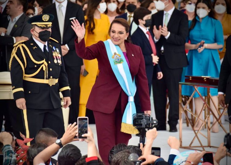 Xiomara Castro investidura