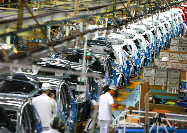 Producción industrial en Brasil. - Fuente externa.