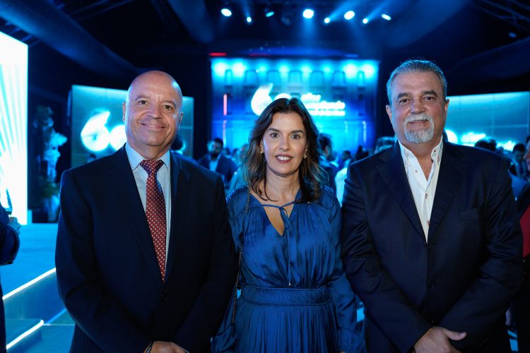 Jesús Durán, Bernardita Abott y Arthur Cabré.
