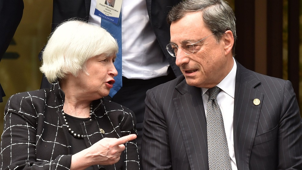 yellen y draghi