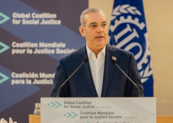 Así se expresó Abinader durante su intervención en el Foro Anual de la Coalición Mundial para la Justicia Social, celebrado en la sede de la OIT, en Ginebra, Suiza.