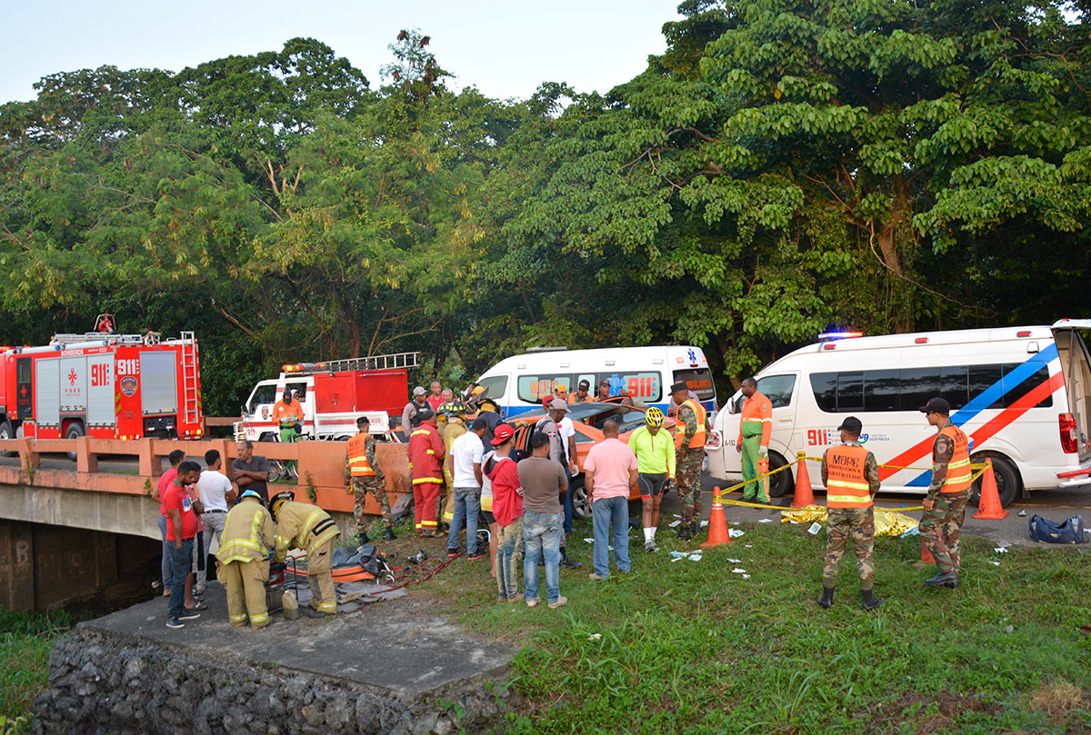 accidente de transito autopista duarte