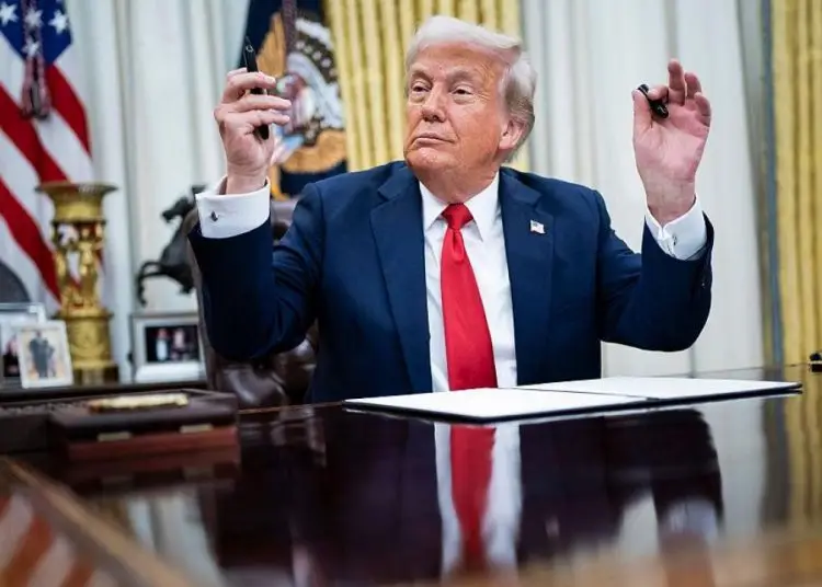 Trump anunció el pasado 2 de abril aranceles globales del 10% que entraron en vigor el pasado sábado.