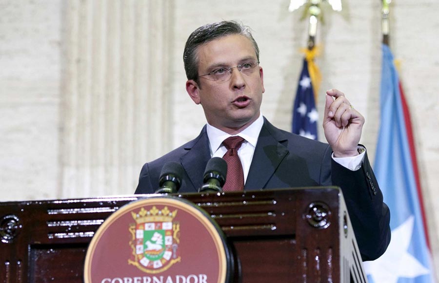 Alejandro García Padilla, gobernador de Puerto Rico.
