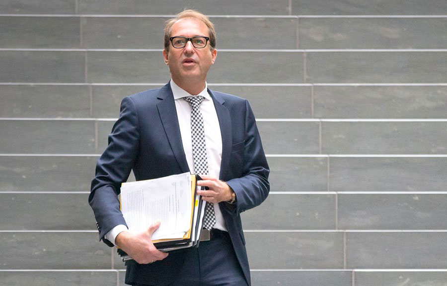 Alexander Dobrindt, ministro de Transporte de Alemania.