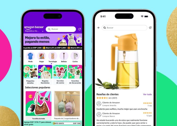 Amazon Bazaar garantiza a los consumidores una amplia selección de productos a precios ultra bajos.