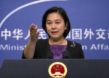 La portavoz del Ministerio de Asuntos Exteriores Hua Chunying. | Mark Schiefelbein, AP.