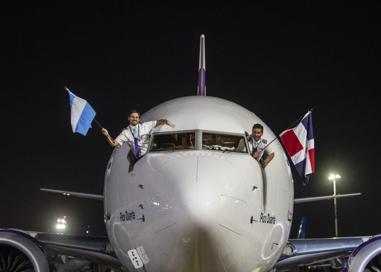 La línea aérea destacó que el intercambio de turistas entre la República Dominicana y Argentina se ha incrementado de manera significativa durante el 2025.