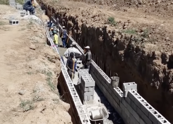 Construcción del río Masacre. - Fuente externa.
