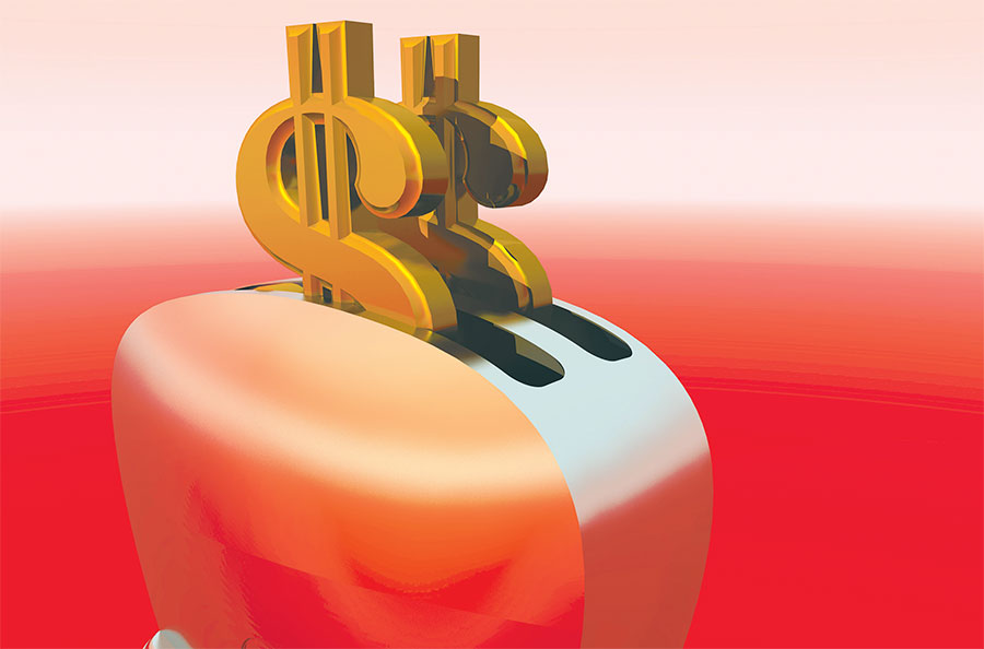 Nueve entidades mantienen RD$13,128.6 millones, lo que equivale al 14.3% de los activos disponibles al cierre de agosto, según las estadísticas oficiales.