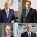 Luis Molina Achécar, presidente del Centro Financiero BHD y del Grupo BHD; Steven Puig, presidente del Banco BHD; Andrés Maldonado, presidente ejecutivo del Centro Financiero BHD, y Fidelio Arturo Despradel, presidente ejecutivo del Banco BHD.