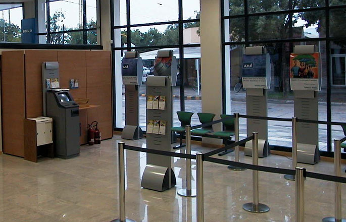 Todas las entidades de intermediación financiera han invertido en sucursales.