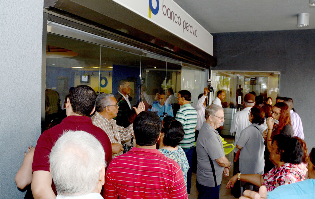 El Banco Peravia está bajo la supervisión de las autoridades monetarias./Gabriel Alcántara