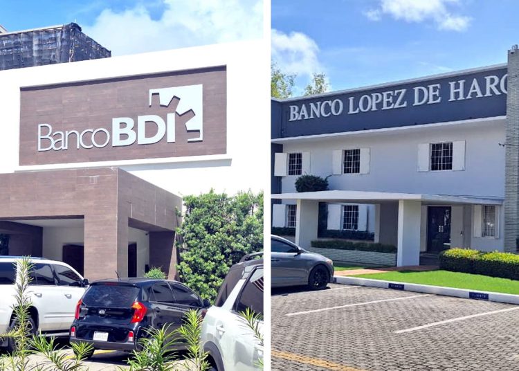 El banco BDI opera como múltiple desde 2001 y el banco López de Haro como banco múltiple desde 2007.