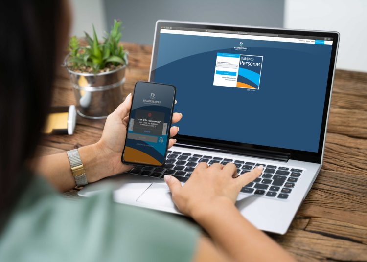 Aplicación del Banreservas. - Fuente externa.