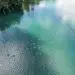 Antigua presa Mejita después de ser remediada por Barrick Pueblo Viejo.