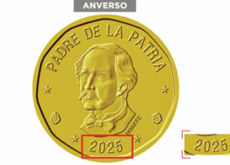 Según el BCRD, estas monedas poseen las mismas características de las monedas de RD$1.00 actualmente en circulación.