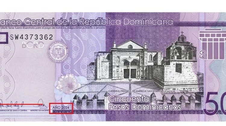Aquí se destacan las características que los ciudadanos deben identificar en el nuevo billete de RD$50.00.
