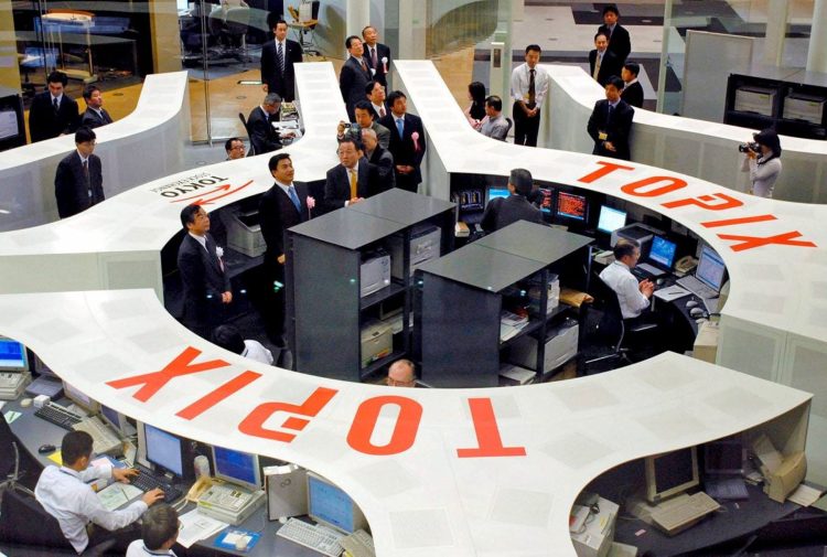 Bolsa de Tokio, Japón - Fuente externa.